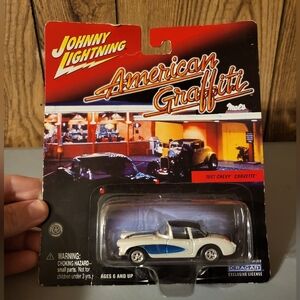 Johnny Lightning American Graffiti 1957 Chevy Corvette Diecast